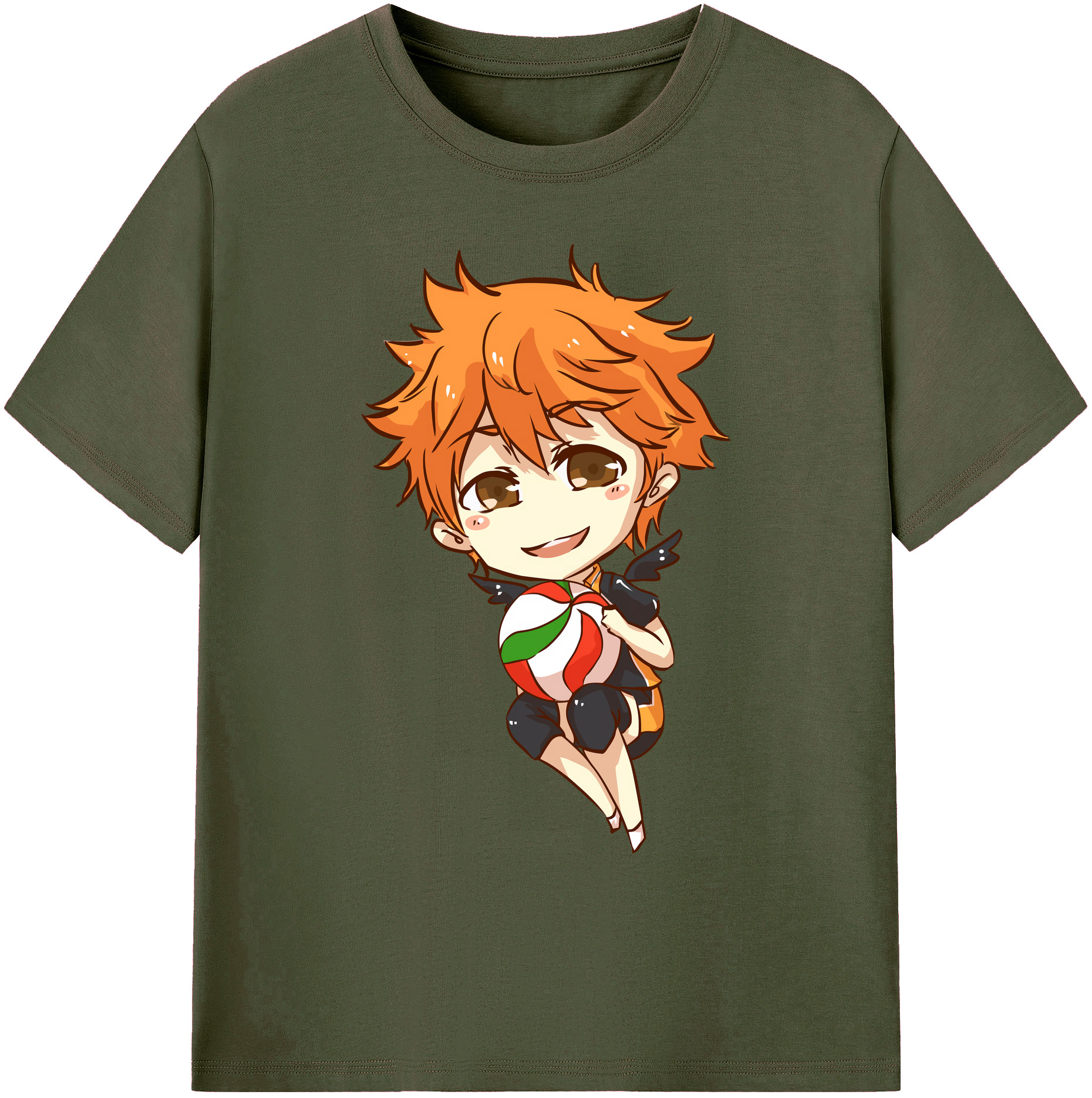 （画像用） ハイキュー!! Haikyu!! 綿100％ メンズ半袖Tシャツ｜肌触りやわらか＆通気性